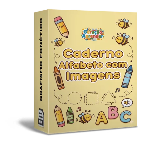 Caderno Alfabeto com Imagens