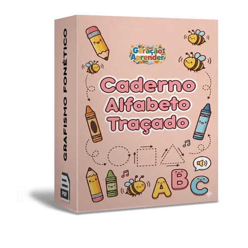 Caderno Alfabeto Traçado